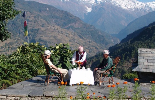 Lumle Cabin | Cozy Mountain Lodges of Nepal - Majhgaon with Breakfast Included