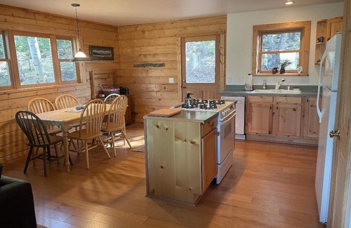Fremont County Cabin | Exceptional Mountain Meadow Cabin with Ocean View Amenities