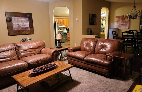 Payson House | Pet-Friendly Mountain Meadows Home with Jacuzzi & Private Deck