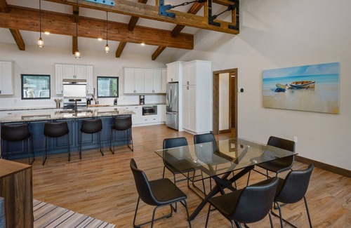 Sandpoint House | Exceptional Mountain Modern Retreat with Family Amenities