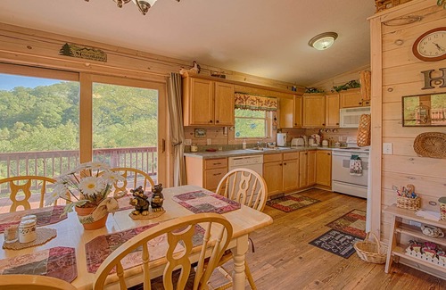Maggie Valley Cabin | Mountain Peeks: Breathtaking Views & Pet-Friendly Comfort