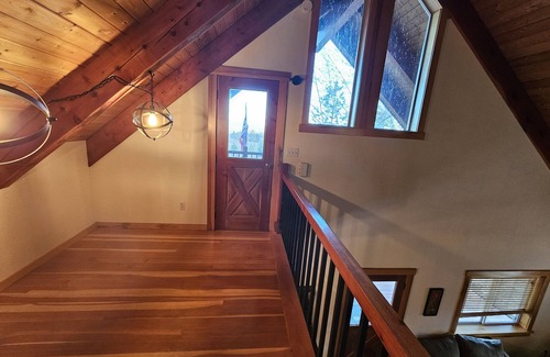 Adams County Cabin | Idyllic Mountain Retreat with Spa and Family Amenities