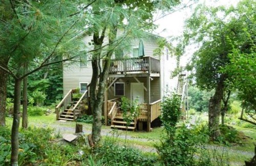 Stanley Apartment | Top-Rated Mountain Roots Lodging: Family & Pet Friendly