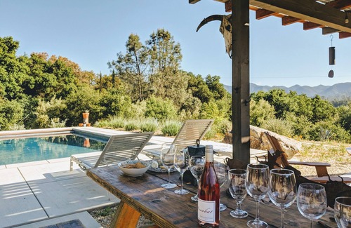 San Luis Obispo House | Idyllic Retreat with Heated Pool in Central Coast Wine Country
