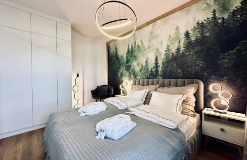 Zakopane Apartment | Mountain Shine: 9.8 Rated Apartment with Spa & Ocean View