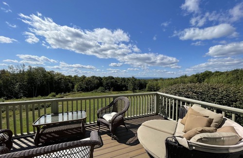 Tuftonboro House | Family-Friendly Mountain View Getaway Near Lake Winnipesaukee