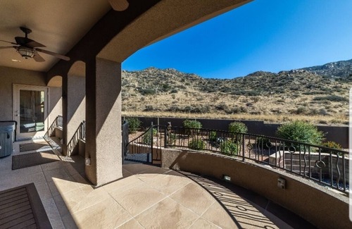 Foothills South House | Idyllic Mountain Retreat: Views, Spa & Trail Access