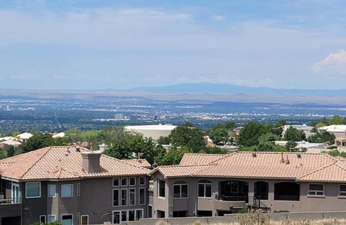 Foothills South House | Idyllic Mountain Retreat: Views, Spa & Trail Access