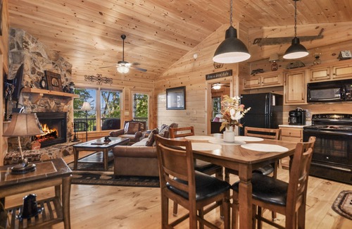 Hidden Lake Cabin | Unwind with Mountain Views, Hot Tub & Pet-Friendly Stay