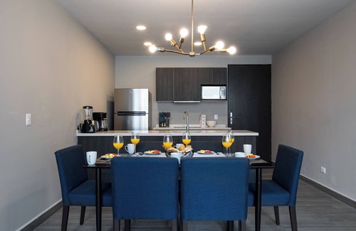 Monterrey Apartment | Mountain Views & Pool Access in Elegant Apartment