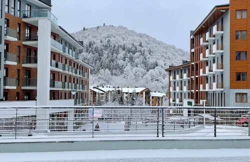 Bakuriani Apartment | Top-Rated Mountains Hall: Pool, Breakfast & Family-Friendly