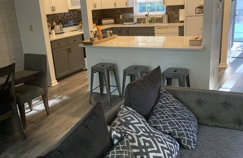 Hancock Condo | Mountain Retreat: Spacious 3-Level Home with Pool & Spa