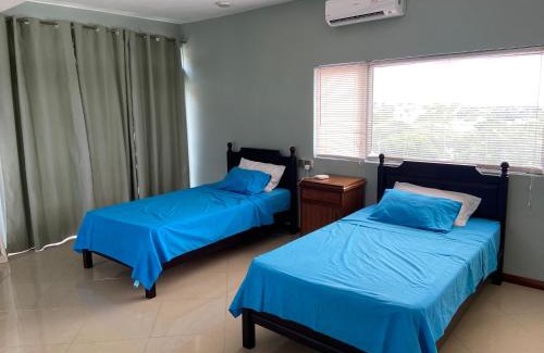 Port Louis Apartment | Cozy MountView Studio with Hot Tub in the Heart of the City