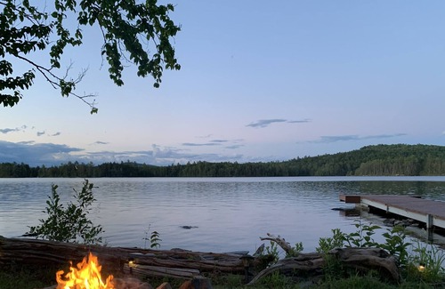 The Forks Cabin | Moxie Lake, Private Water Front Home, West Forks Maine