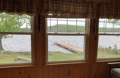 The Forks Cabin | Moxie Lake, Private Water Front Home, West Forks Maine