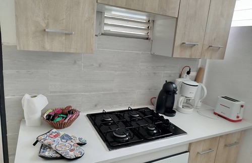 Riviere-Pilote Apartment | Stunning TI COIN SOLEY T2 with Ocean View & Pool Access