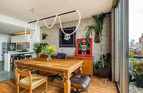 La Condesa Apartment | Mr.W Artistic Loft 3BR Condesa