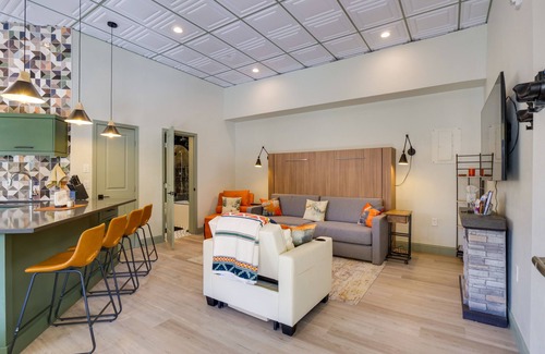 Lakeside Village Apartment | Stylish Studio in Keystone with Mountain & Lake Views