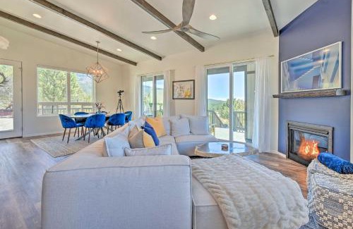 Pine House | Mountain View Retreat with Spa & Hot Tub Amenities