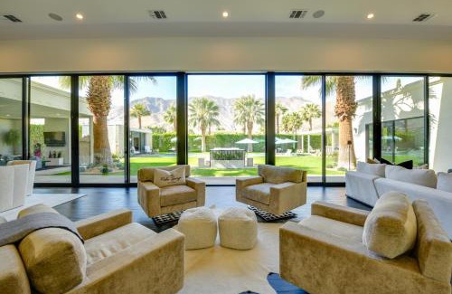 Palm Springs House | Idyllic Palm Springs Home with Scenic Views & Poolside Fun