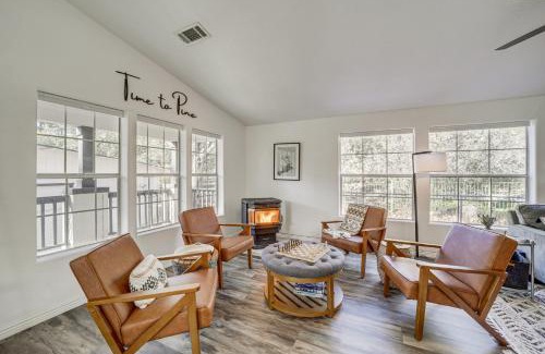 Pine House | Cozy Pine Cabin with Mountain Views for Family Fun