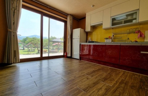 Seolcheon-myeon House | Eco-Friendly Muju Windmills and Streams Pension Awaits You