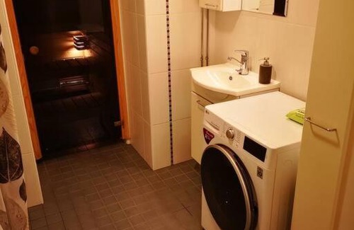 Tampere Apartment | Cozy Apartment with Sauna and Large Balcony for Families