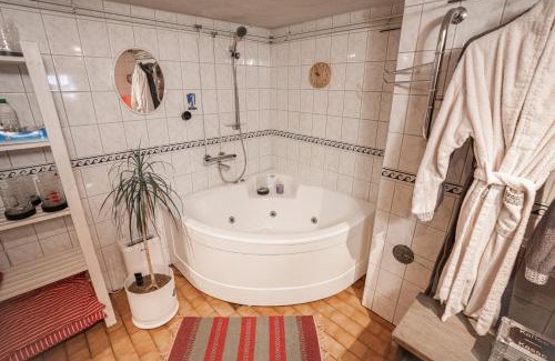 Larsmo Apartment | Charming Mukava Kellarihuoneisto with Sauna & Hot Tub
