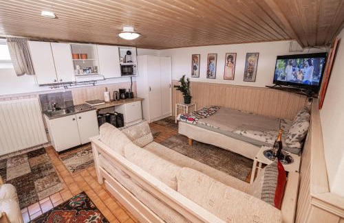 Larsmo Apartment | Charming Mukava Kellarihuoneisto with Sauna & Hot Tub