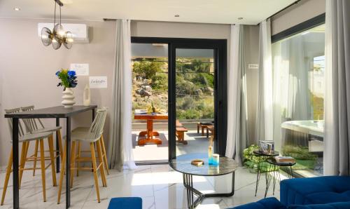 Ammoudara Apartment | Oceanfront Muse: Guest Rated 9.5 with Pool & Beach Access