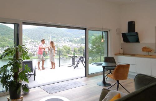 Treis-Karden Apartment | Experience MV Römervilla: Panoramic Views & Relaxing Spa