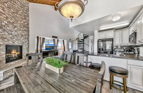 Tahoe Village Condo | Experience Mv17: Lake View Ski Cabin with Pool & Spa