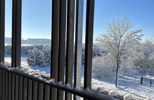 Leutkirch im Allgau Apartment | My Allgäu Home 2: Penthouse with Breathtaking Mountain Vistas