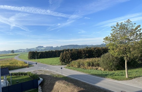 Leutkirch im Allgau Apartment | My Allgäu Home 2: Penthouse with Breathtaking Mountain Vistas