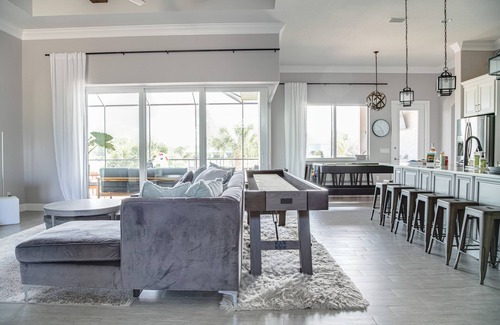 South Gulf Cove Villa | Inviting Charlotte Villa with Heated Pool & Boat Dock
