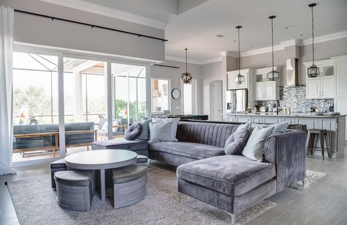 South Gulf Cove Villa | Inviting Charlotte Villa with Heated Pool & Boat Dock