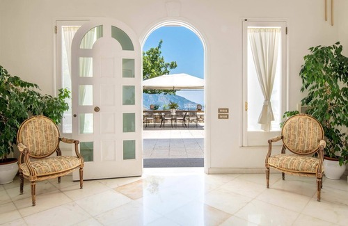 San Pietro Villa | My Rental Homes - Villa Lamaro with large terrace, pool, garden and sea view