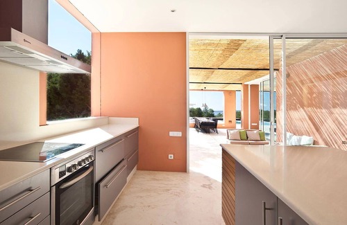 San Antonio Bay Villa | My Rental Homes - Villa Twilight with private pool and sea view