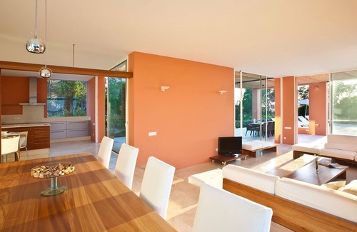 San Antonio Bay Villa | My Rental Homes - Villa Twilight with private pool and sea view
