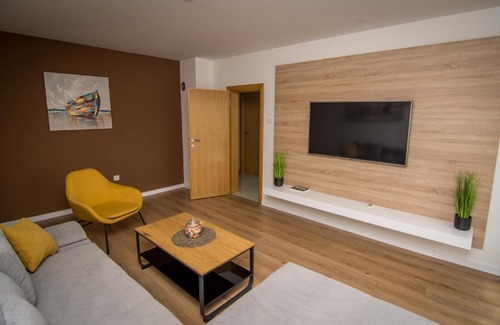 Slavonski Brod Apartment | Guest Rated 10/10 at My Space - Family-Friendly Retreat