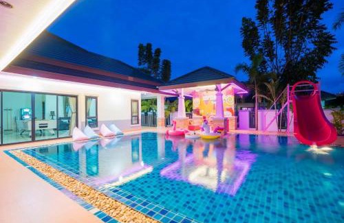 Huai Yai Villa | Discover My Sugar Pool Villa Na Jomtien with Hot Tub & Pool
