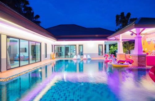 Huai Yai Villa | Discover My Sugar Pool Villa Na Jomtien with Hot Tub & Pool