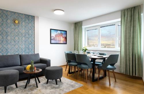 Brigittenau Apartment | Elegant MyApartments Vienna Rooftop with Family-Friendly Amenities