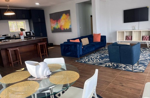 Freetown Apartment | Myneya Views: Family-Friendly Ocean View Apartment
