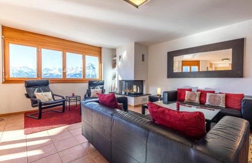 Veysonnaz Apartment | Tranquil Myosotis Apartments: 4-Star Family-Friendly Retreat