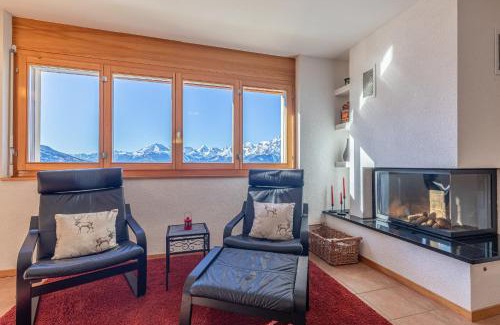Veysonnaz Apartment | Tranquil Myosotis Apartments: 4-Star Family-Friendly Retreat