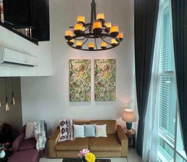 Cyberjaya Apartment | Myra Guesthouse Bohemian Style Mutiara Ville Duplex Apartment
