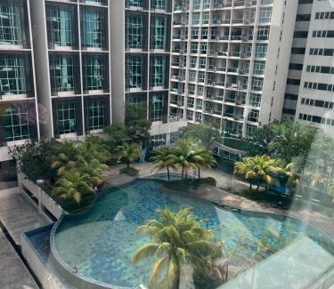 Cyberjaya Apartment | Myra Guesthouse Bohemian Style Mutiara Ville Duplex Apartment