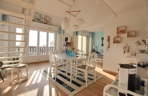 Hardelot-Plage Apartment | Oceanfront Apartment Myriades A Y2 in Hardelot Plage