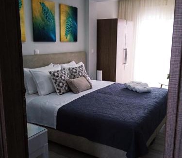 Kallithea Apartment | Stunning Myrto's Sea View: Pet-Friendly with Hot Tub